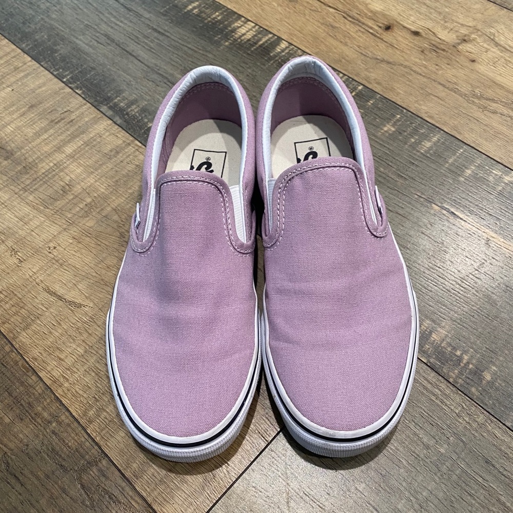 Lavender Slip-On Vans